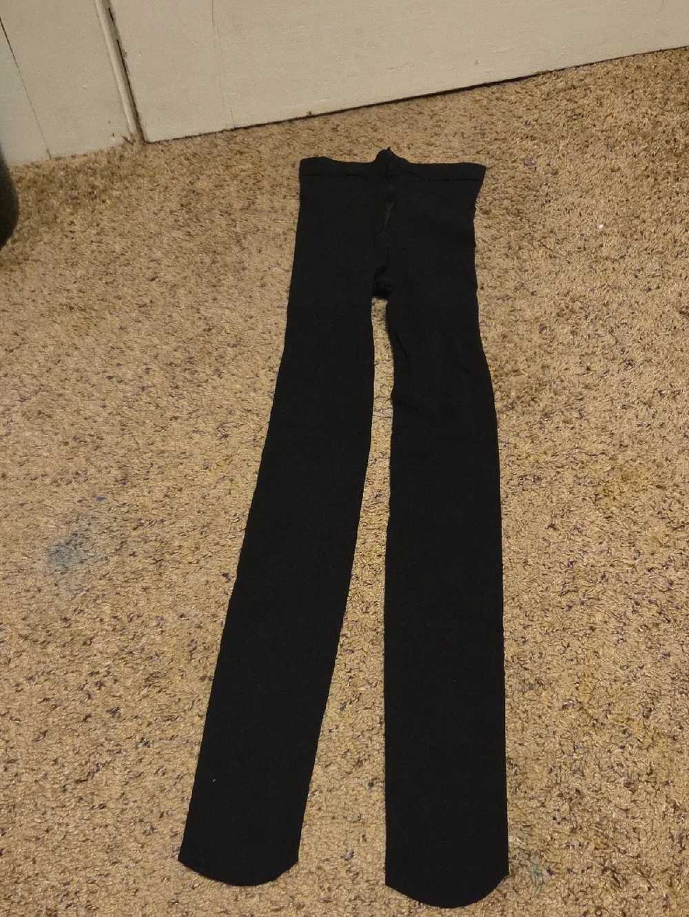 Black High-Waist Tights